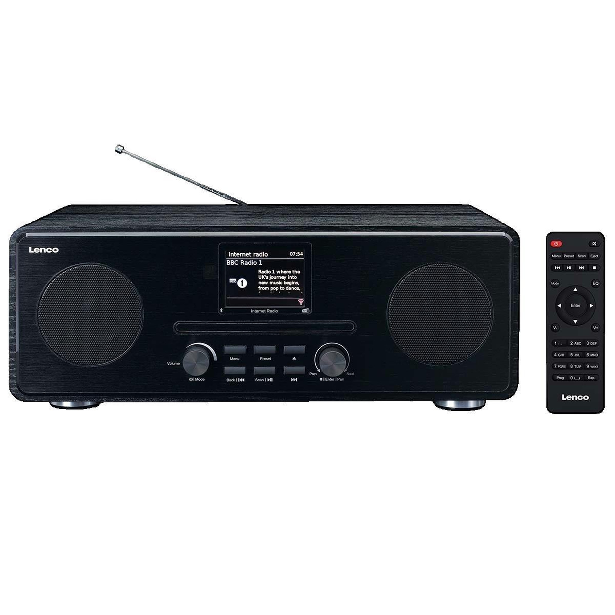 Voir la diapositive 3 : Lenco Radio Lenco DIR-260 avec réception DAB+, FM et Internet