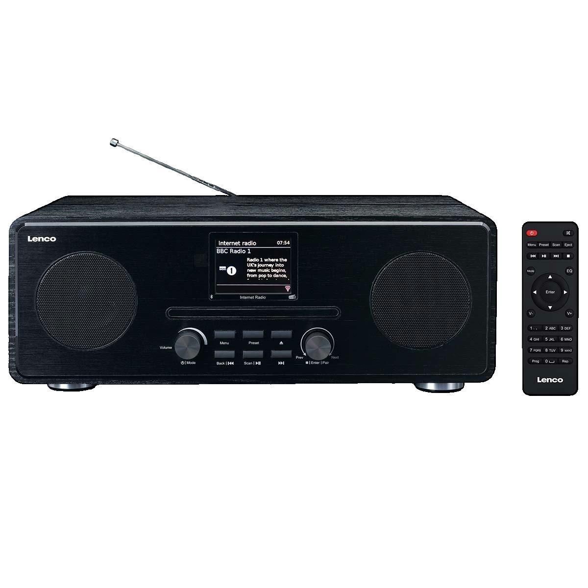 Lenco Radio Lenco DIR-260 avec réception DAB+, FM et Internet