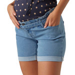 MAMALICIOUS Short de Grossesse  Femme Mamalicious Belted. Coloris disponibles : Bleu