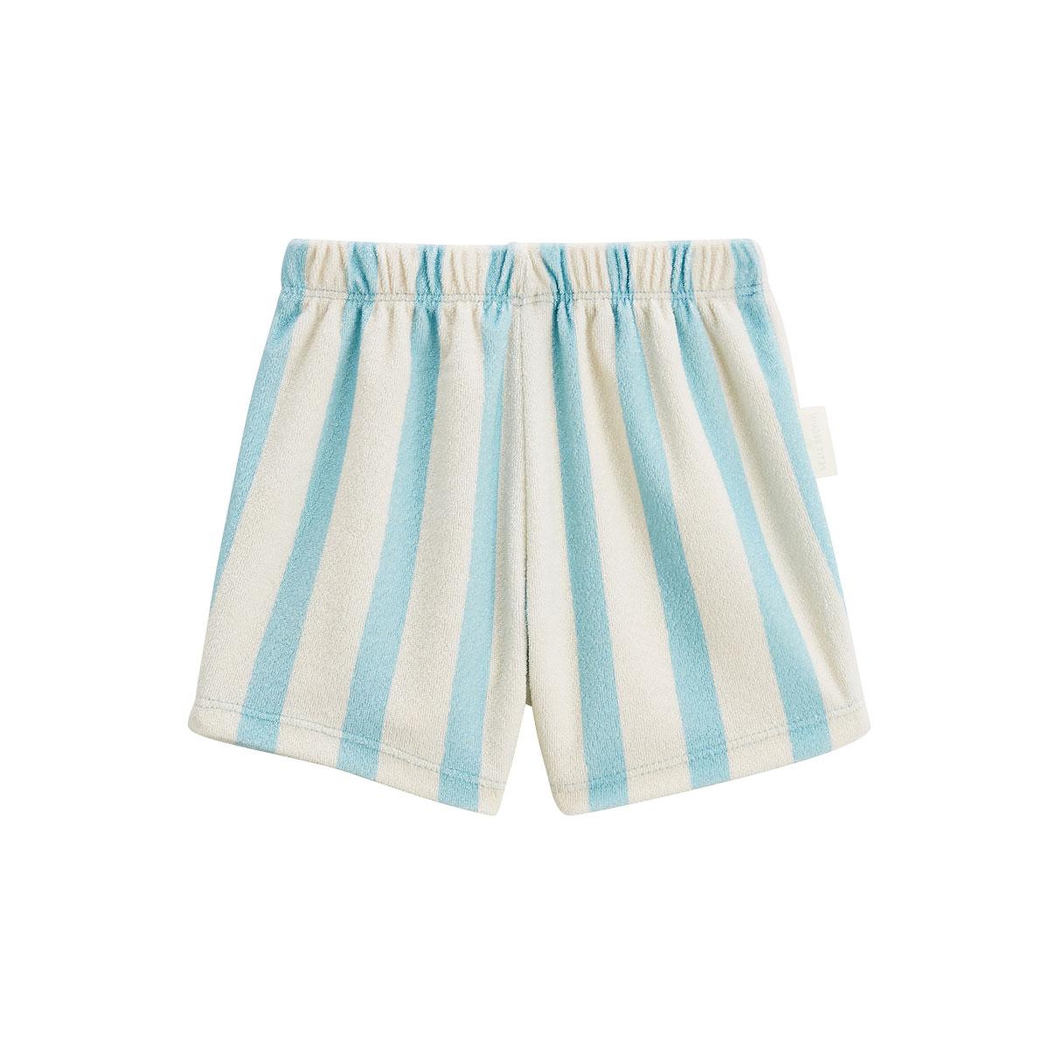 Voir la diapositive 5 : PETIT BEGUIN Ensemble enfant t-shirt et short en éponge cayo coco
