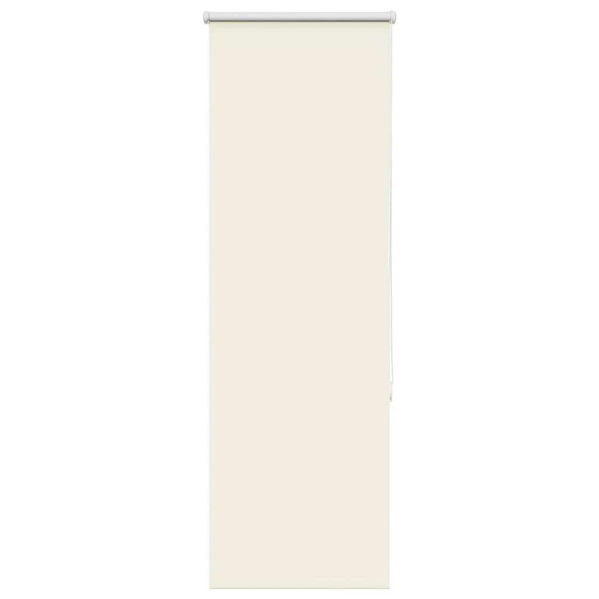 VIDAXL Store enrouleur occultant blanc casse 60x130cm largeur du tissu