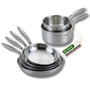 Voir la diapositive 1 : Fackelmann Batterie de cuisine avec 4 poêles 20/24/26/28 cm et 3 casseroles 14/16/18 cm en inox sans PFAS Fackelmann Vita3