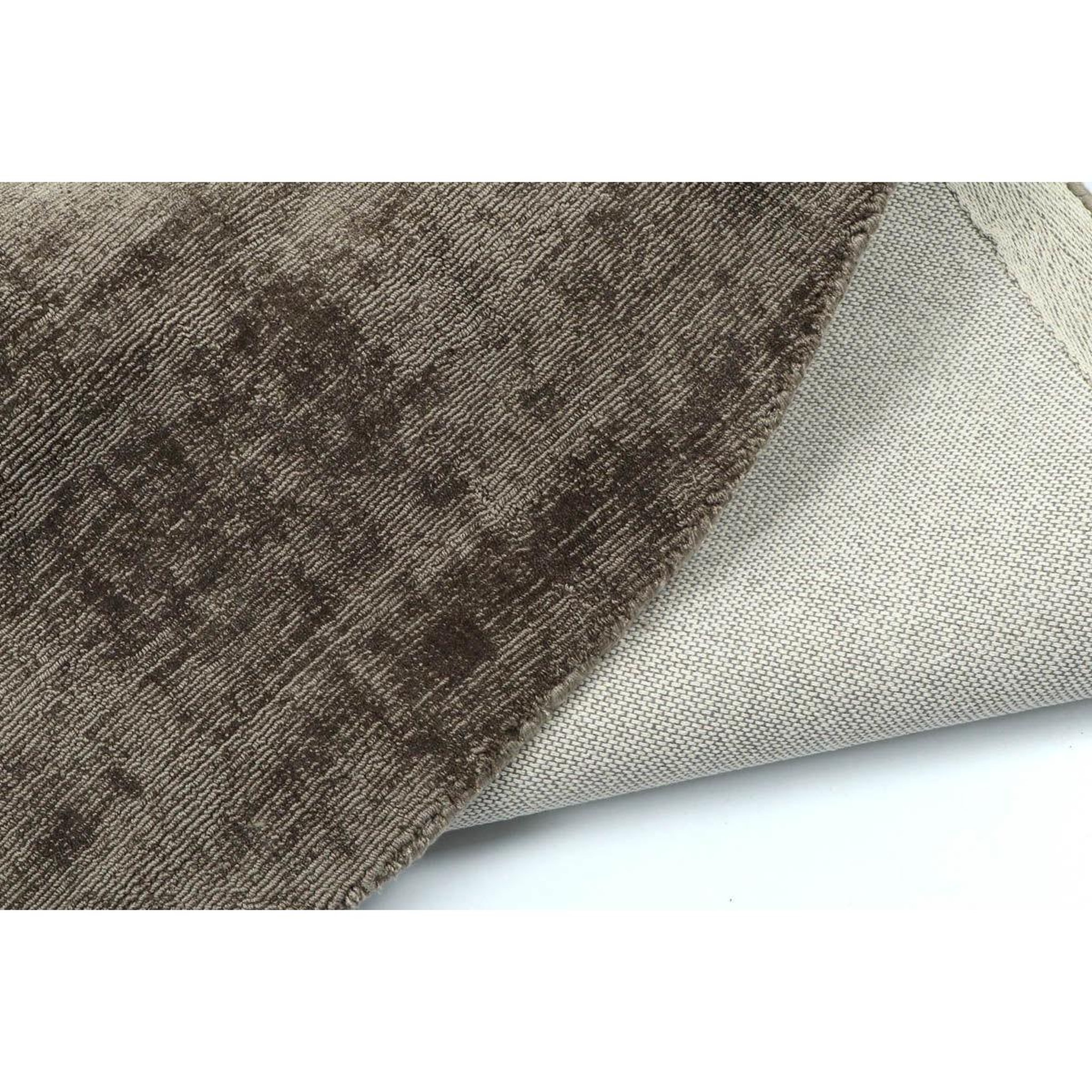 Voir la diapositive 2 : J-LINE Tapis déco rond  fabian  150cm gris
