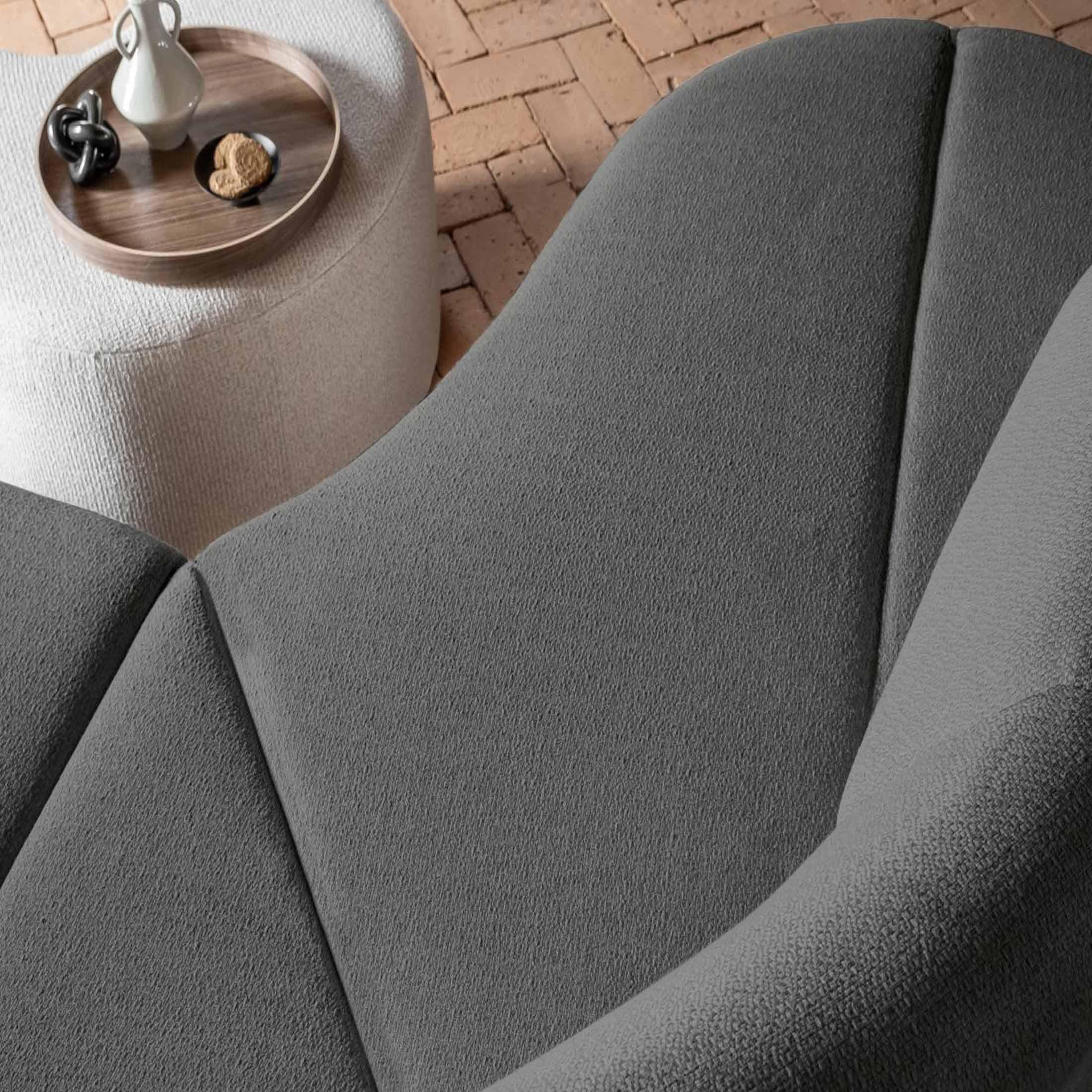 Voir la diapositive 4 : BEST MOBILIER Siena - canapé d'angle gauche - 5 places - en tissu