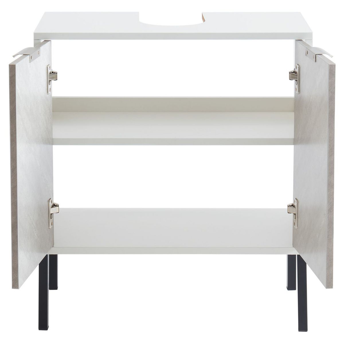 Meuble  de salle de bain sous-vasque 2 portes L60cm ALBUFEIRA