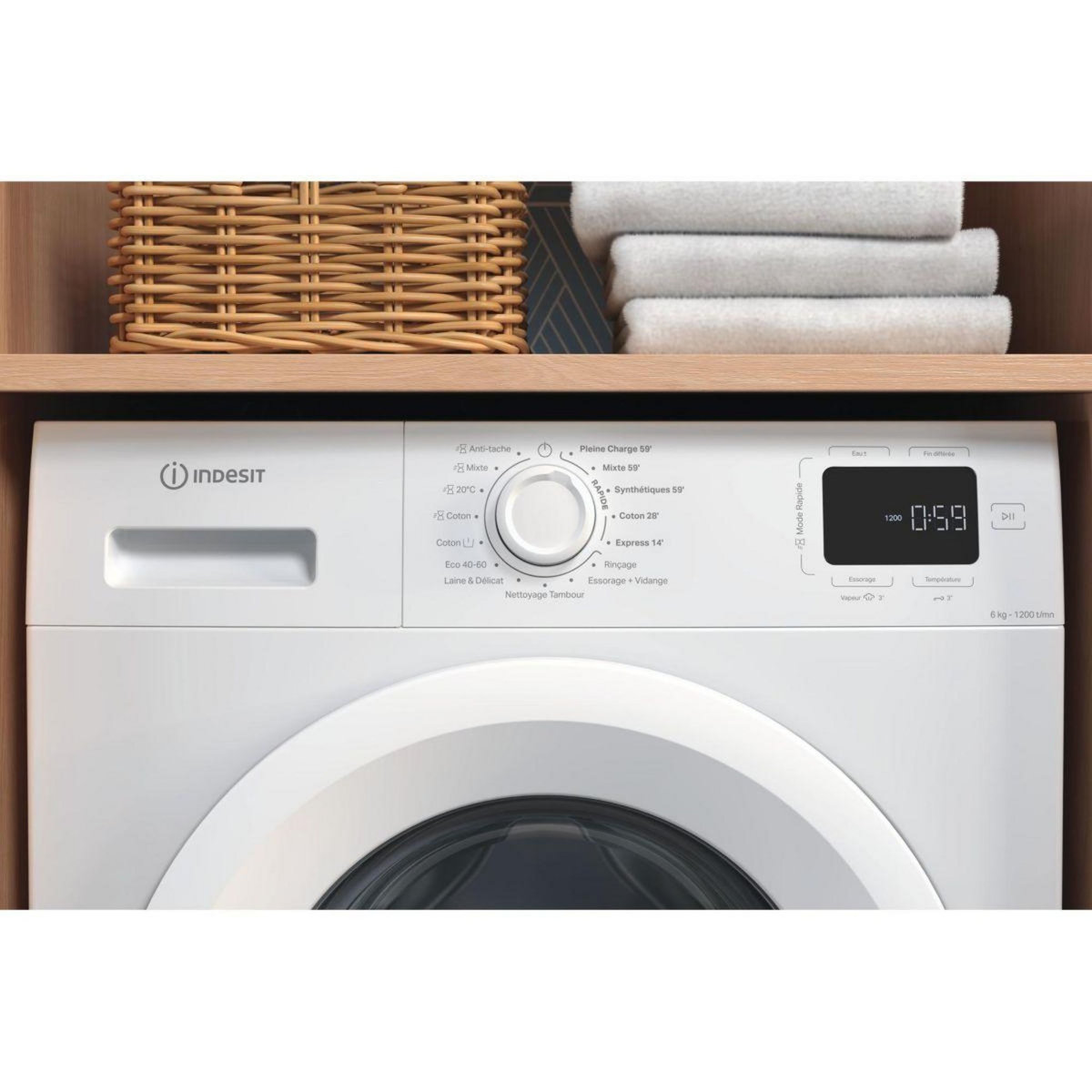 Indesit Lave linge hublot IM642MYTIMEFR