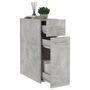 Voir la diapositive 4 : VIDAXL Armoire d'apothicaire Gris beton 20x45,5x60 cm Bois ingenierie