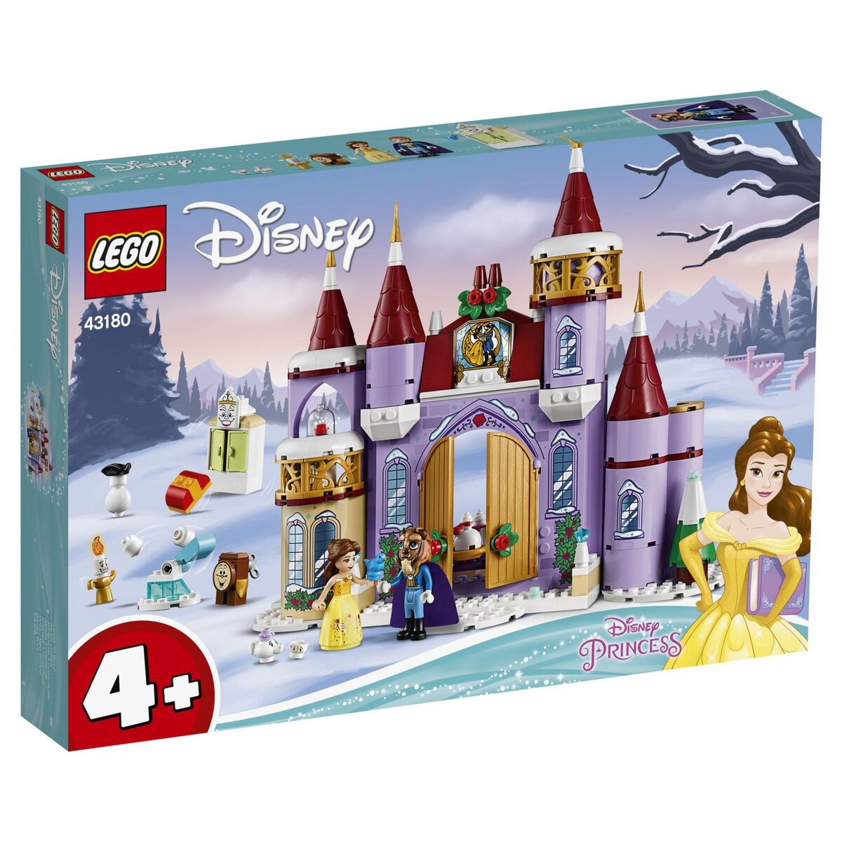 LEGO Disney Princess 43180 - La fête d'hiver dans le château de Belle