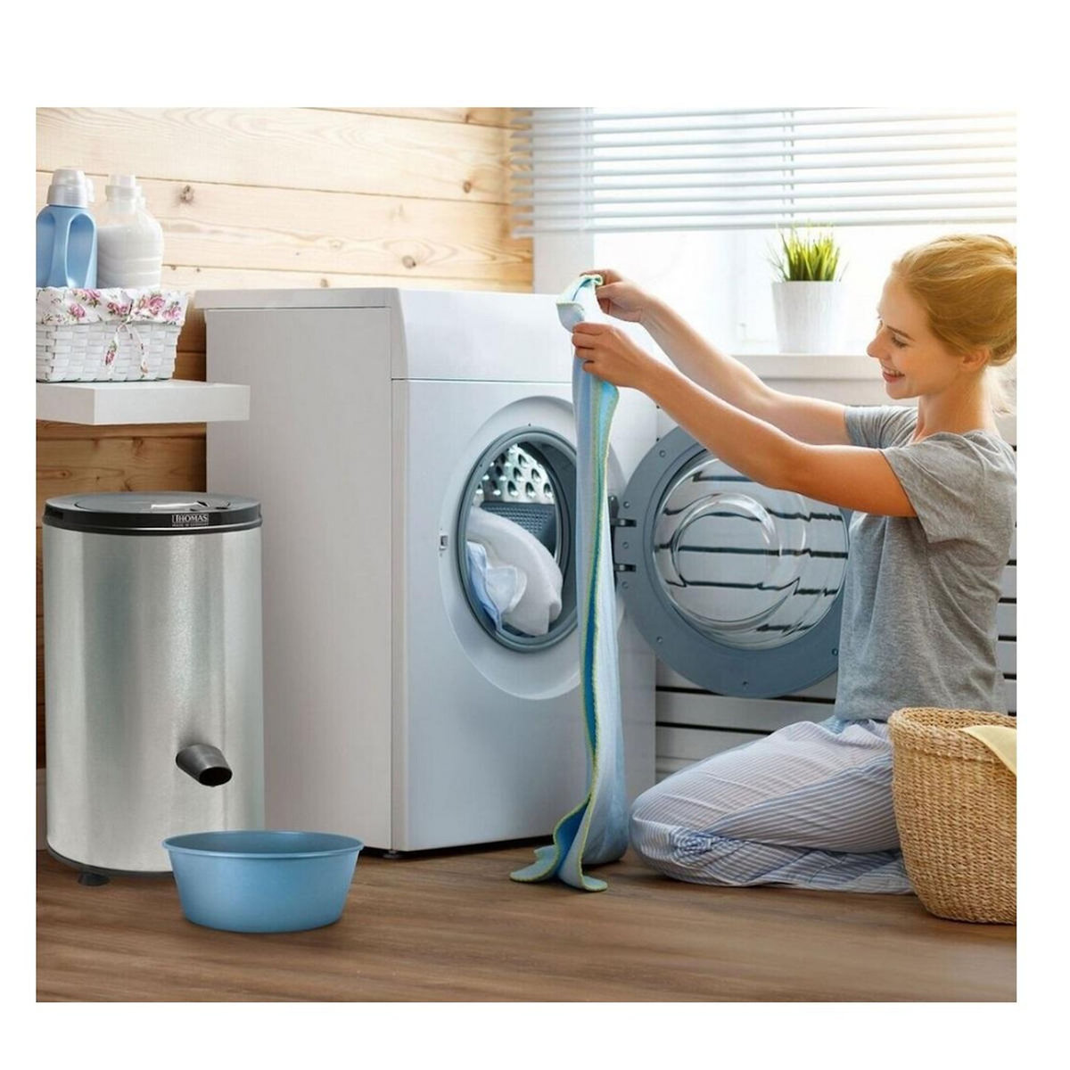 Thomas Essoreuse centrifuge 4.5kg 2800 tr/m inox - CENTRI 776 SEK INOX