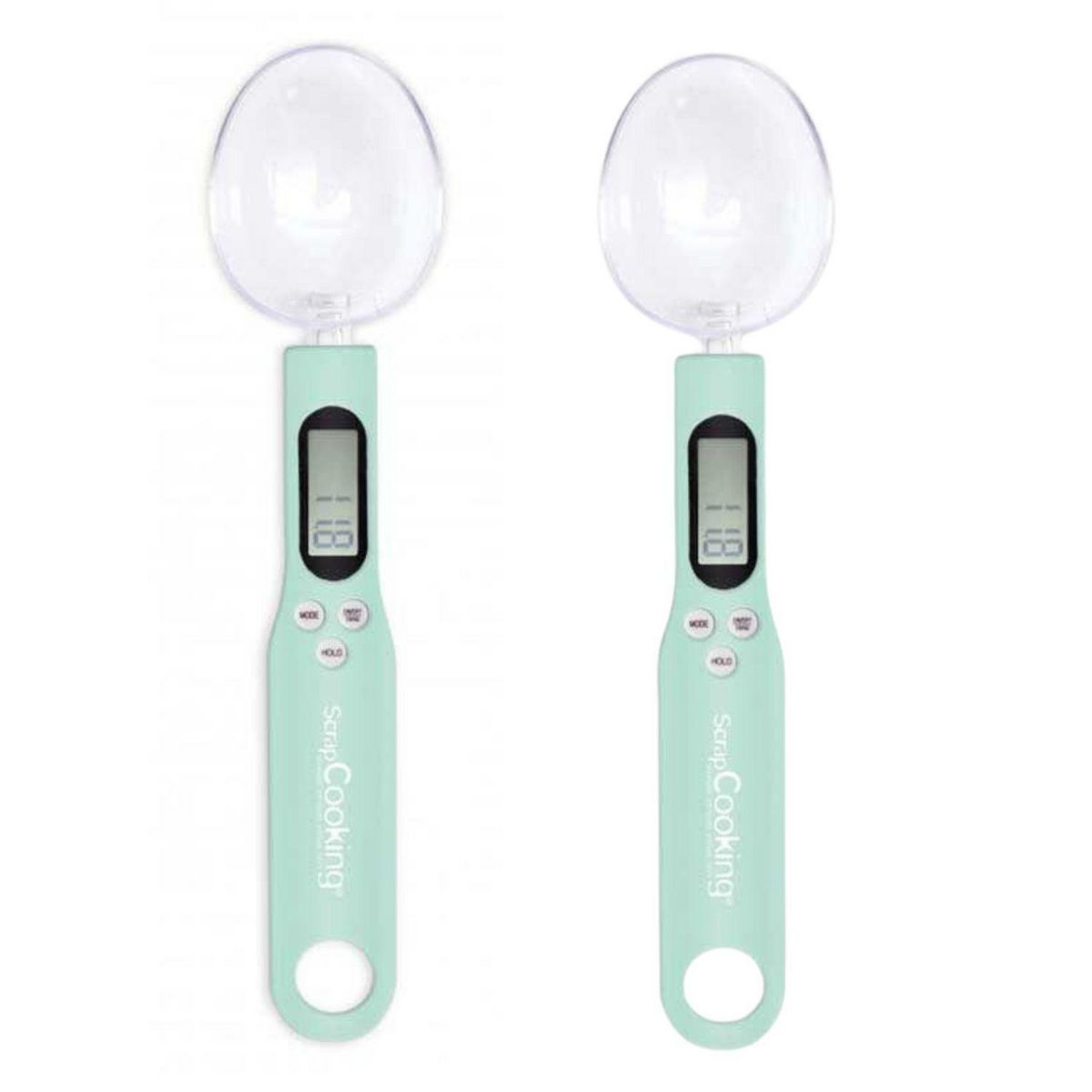 SCRAPCOOKING 2 cuillères balance digitale