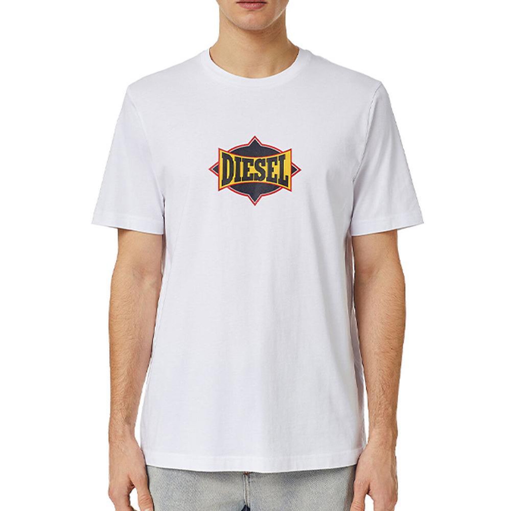 DIESEL T shirt  Homme Diesel Maglietta. Coloris disponibles : Blanc