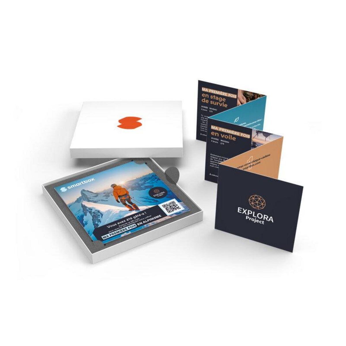 Smartbox Explora Project - Ma première fois en alpinisme - Coffret Cadeau Séjour