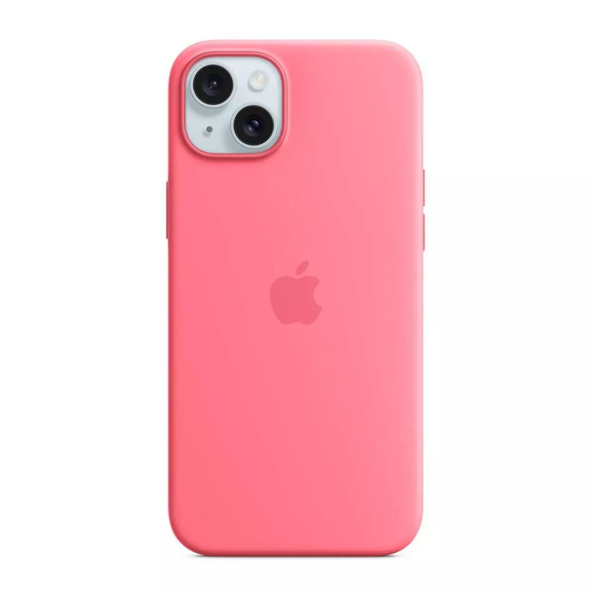APPLE Coque Iphone 15 Plus MagSafe silicone Rose