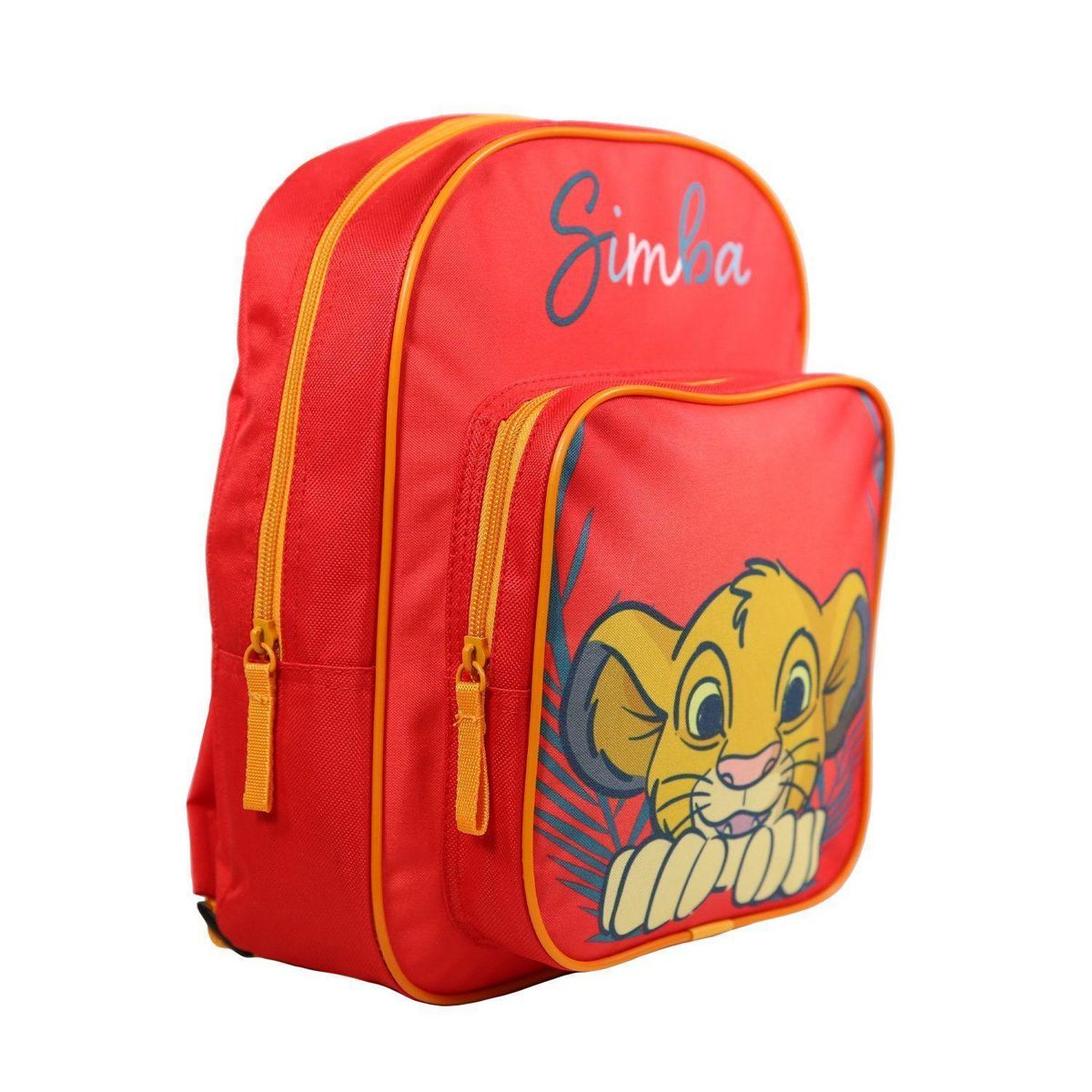 Bagtrotter Sac à dos 31 cm avec poche Disney Le Roi Lion Simba Rouge Bagtrotter