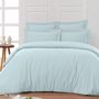 Voir la diapositive 2 : Sensei Maison Taie de traversin en percale de coton SOFT PERCALE - 45x185 cm