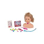 Klein PRINCESS CORALIE Tete a Coiffer et a Maquiller avec Accessoires - 33cm