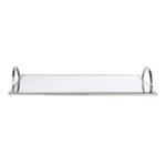 Paris Prix Plateau de Service  Miroir  35cm Argent