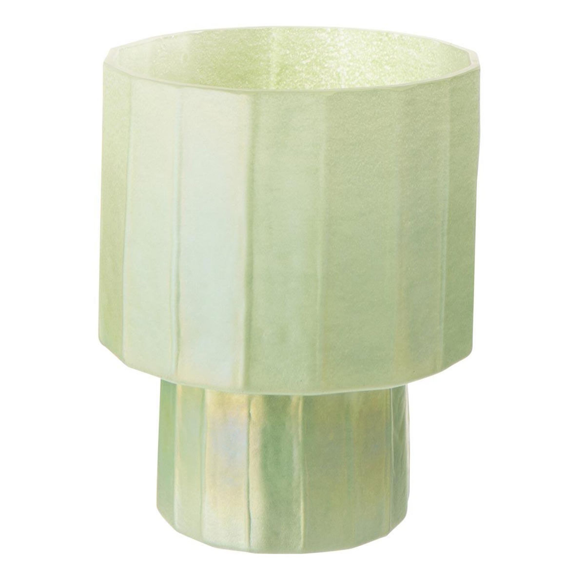 Paris Prix Photophore Design en Verre  Ann  23cm Vert