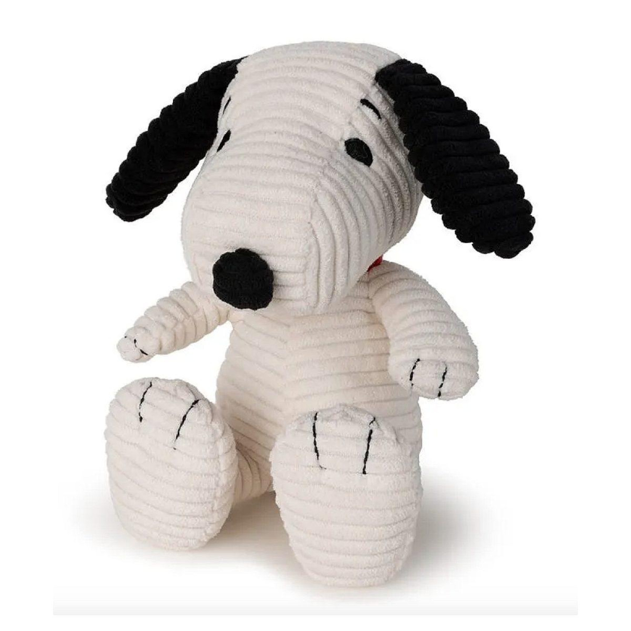 BON TON TOYS Snoopy - peluche en velours cotele - creme 19cm
