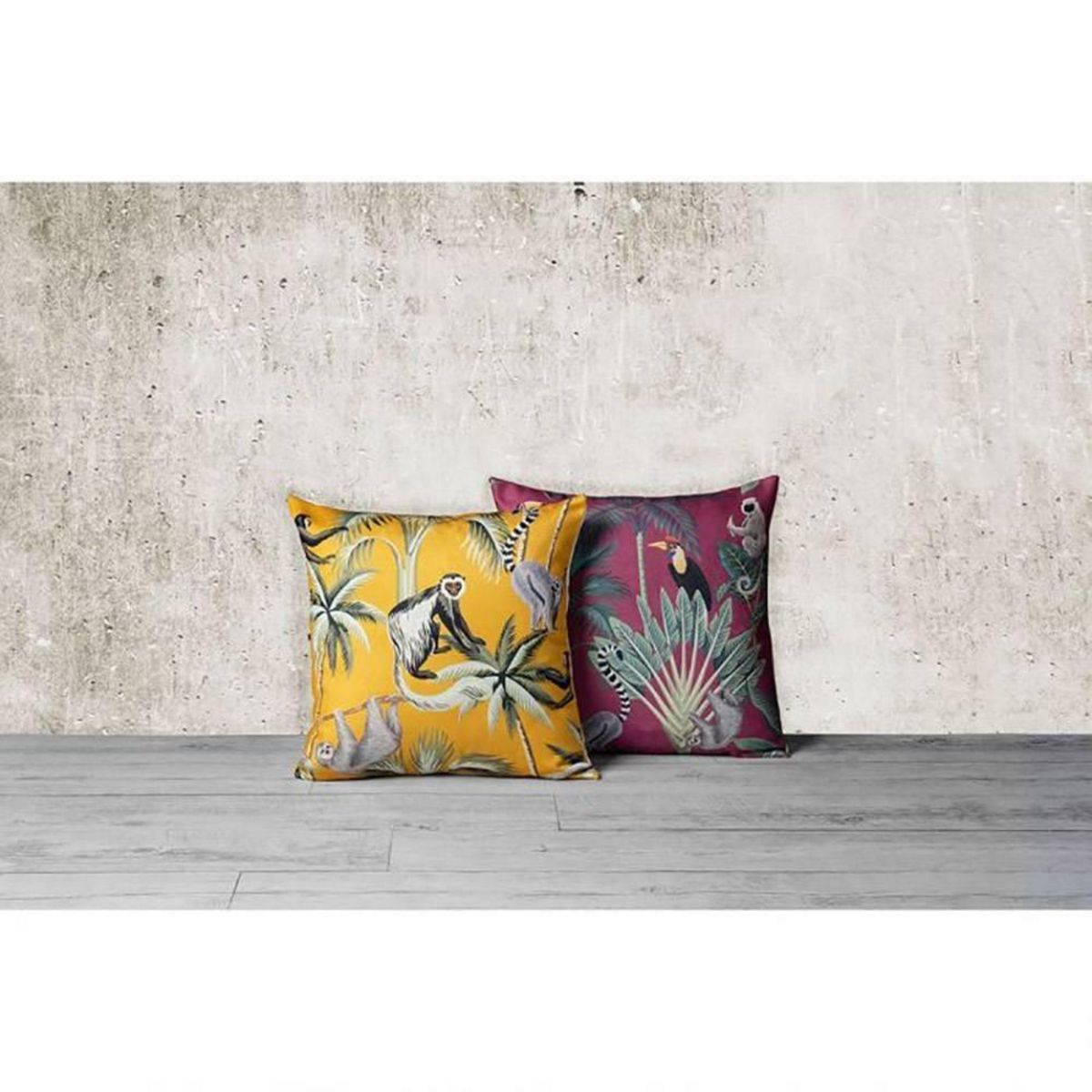 OSTARIA Housse de coussin 40x40 cm Kala jaune