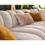 Voir la diapositive 5 : LISA DESIGN Debbie - canapé modulable d'angle droit 5 places en tissu texturé
