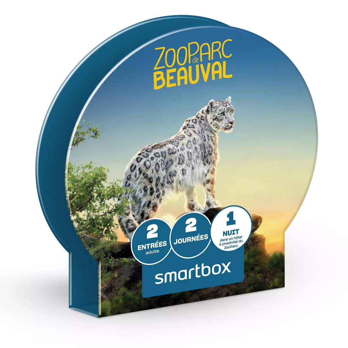 Smartbox Séjour de 2 jours au ZooParc de Beauval - Coffret Cadeau Séjour