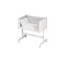 Voir la diapositive 2 : INTERBABY Berceau Cododo Blanc avec Parure Animaux - Sécurité et Confort pour Bébé
