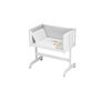 Voir la diapositive 2 : INTERBABY Berceau Cododo Blanc avec Parure Animaux - Sécurité et Confort pour Bébé