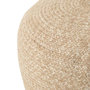 Voir la diapositive 2 : Paris Prix Pouf Design  Miami  50cm Naturel & Blanc