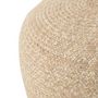 Voir la diapositive 2 : Paris Prix Pouf Design  Miami  50cm Naturel & Blanc