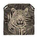 SOLEIL D'OCRE Dessus de chaise en coton 40x40x4 cm SAFARI, par Soleil d'Ocre