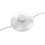 Voir la diapositive 4 : ATMOSPHERA Lampadaire Droit Champignon  Savio  140cm Beige