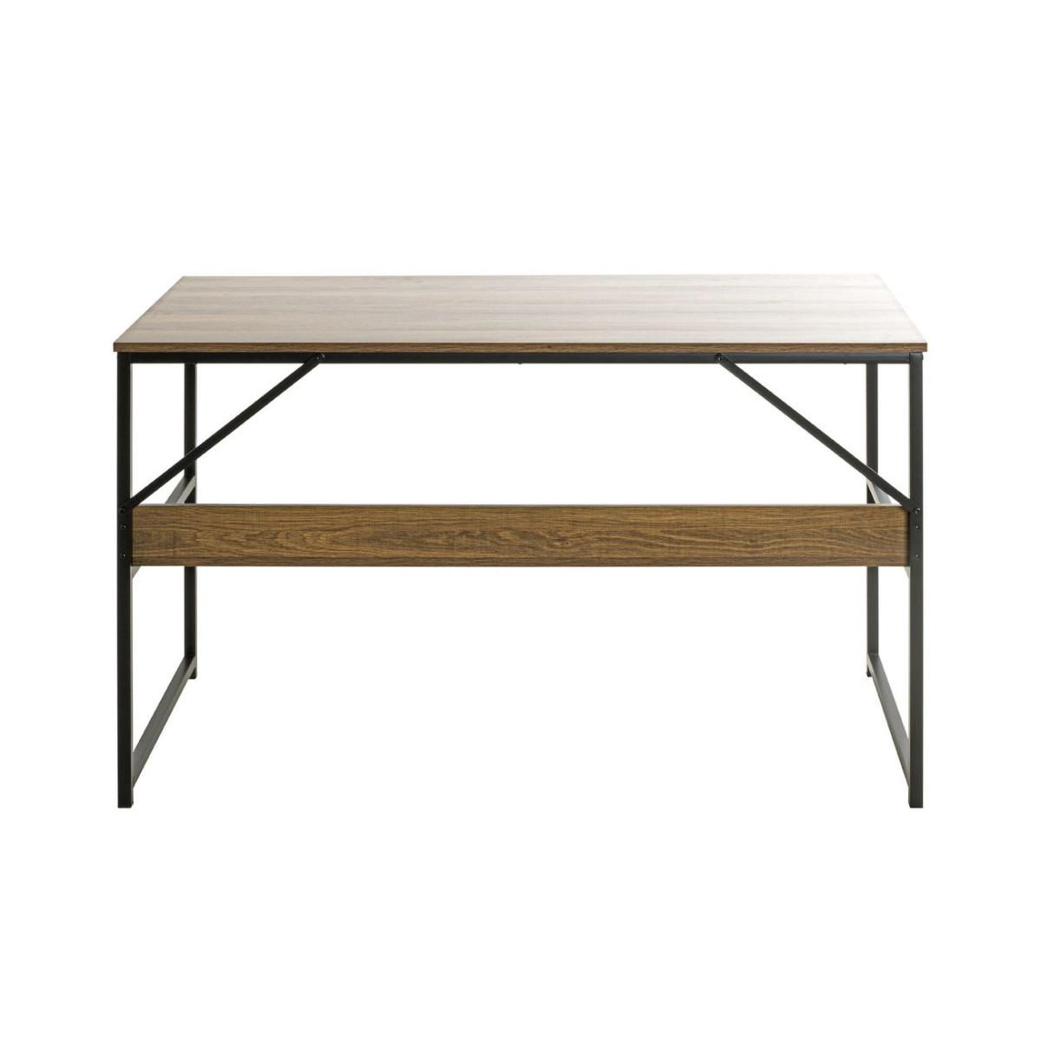 Voir la diapositive 4 : Paris Prix Bureau design  ademo  120cm chêne & noir