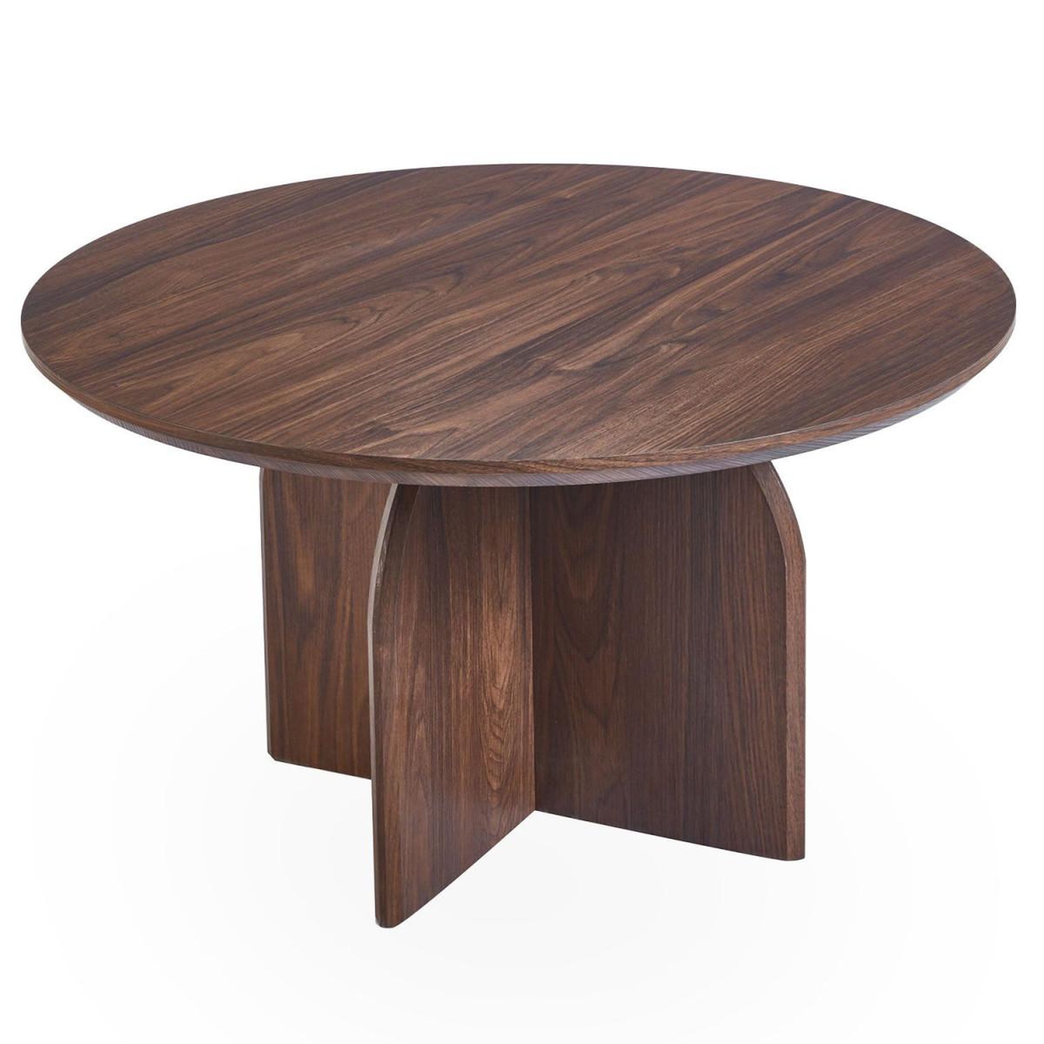 Paris Prix Table basse ronde  mindy  80cm marron