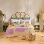 Voir la diapositive 5 : ATMOSPHERA Dessus de Lit  Fleurs Sauvages  240x260cm Multicolore