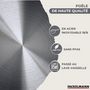 Voir la diapositive 4 : Fackelmann Set de 3 poêles 20 24 28 cm, 3 casseroles 12 16 20 cm et 3 faitouts 16, 20 et 24 cm en inox Fackelmann Geneva