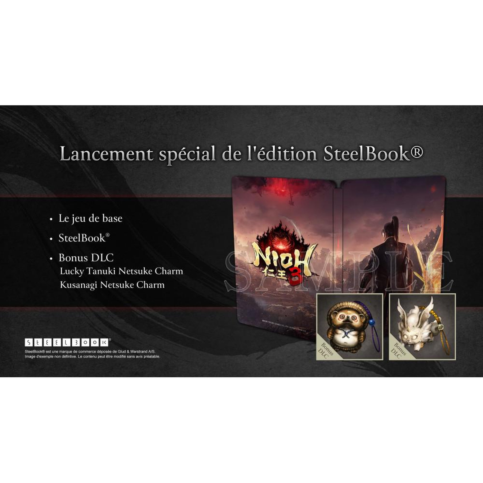 Voir la diapositive 2 : Koei Nioh 3 - Steelbook Launch Edition - Jeu PS5