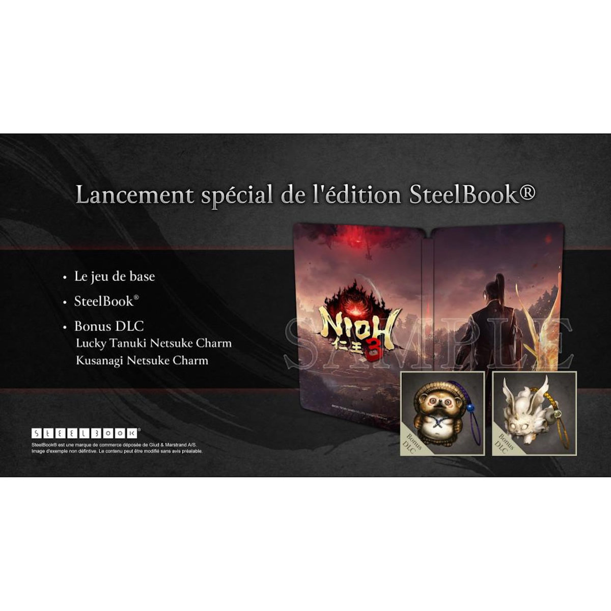 Koei Nioh 3 - Steelbook Launch Edition - Jeu PS5