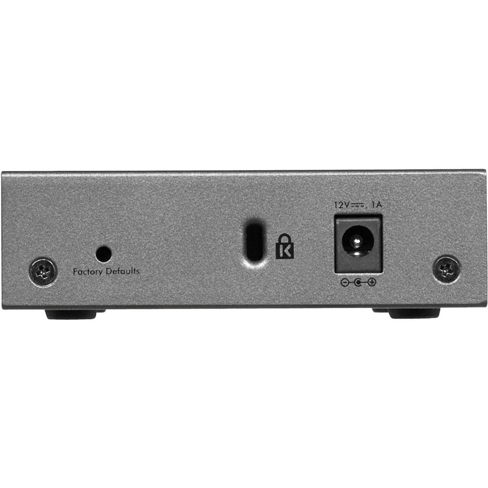 Voir la diapositive 4 : Netgear Switch ethernet GS105E Metal 5 Ports Gbps +Interface web