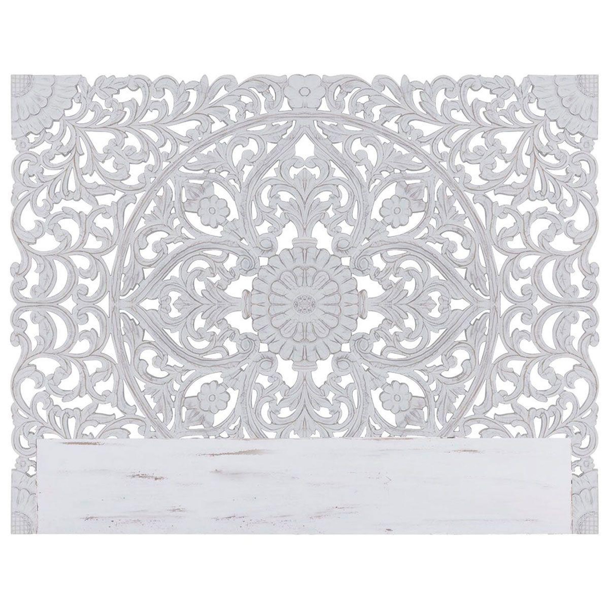 Paris Prix Tête de lit en bois  grisy  180cm blanc