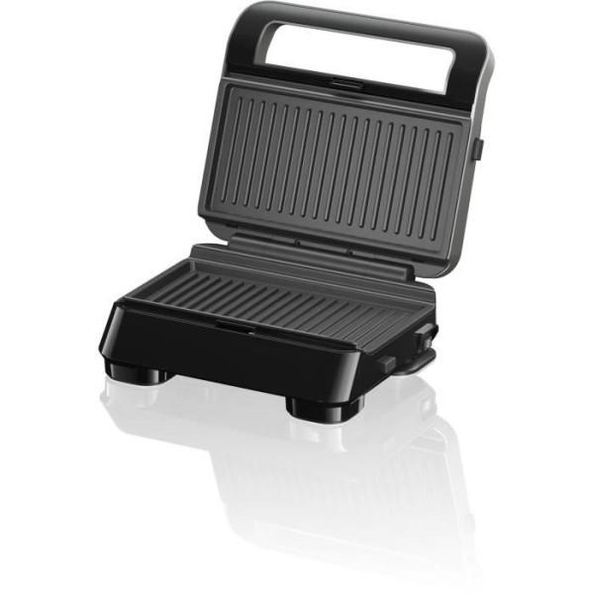 Voir la diapositive 3 : BRAUN Grill - BRAUN - Sandwich Maker 5 SM5006 - 800 W - Inox / Noir
