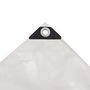 Voir la diapositive 4 : VIDAXL Bache 650 g / m^2 4 x 5 m Blanc