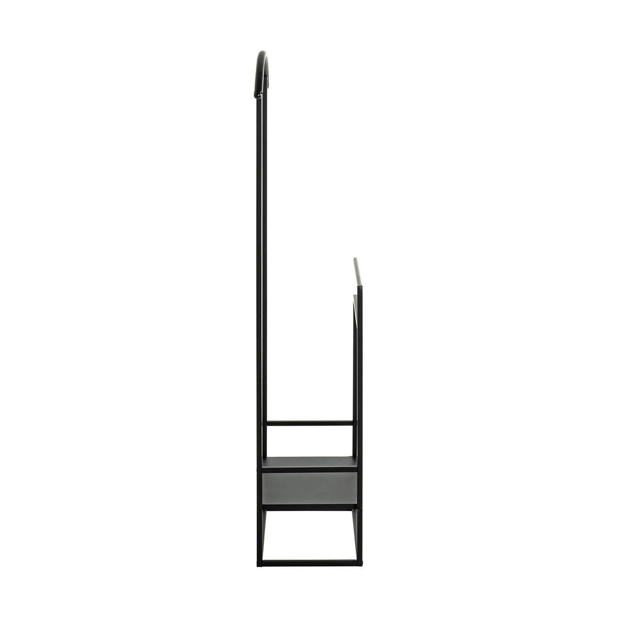 Voir la diapositive 4 : Paris Prix Valet de chambre design  lydia  128cm noir
