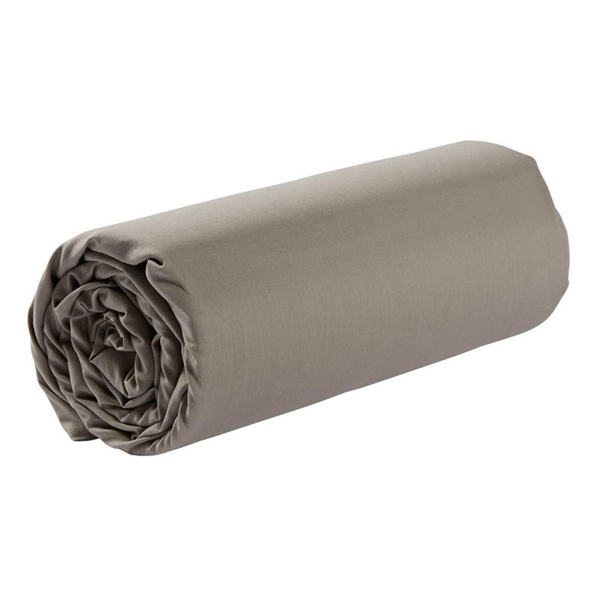 DODO Housse de couette Coton Antibactérien Taupe