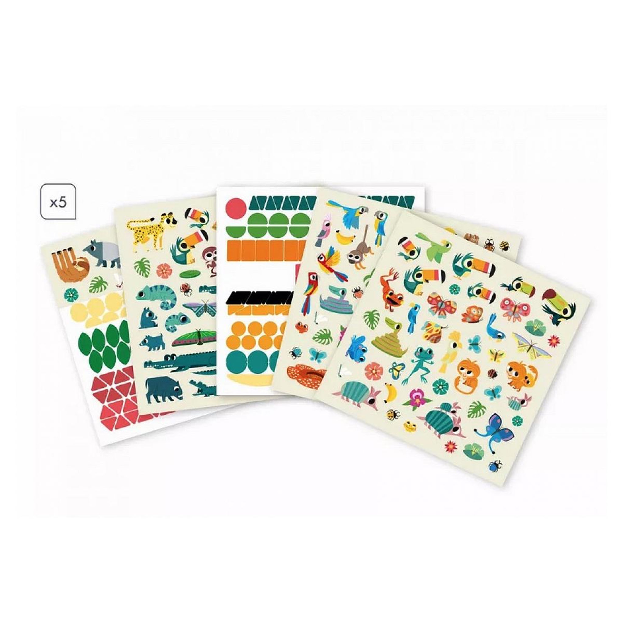 Voir la diapositive 3 : Juratoys-Janod 5 ans Gommettes et decors