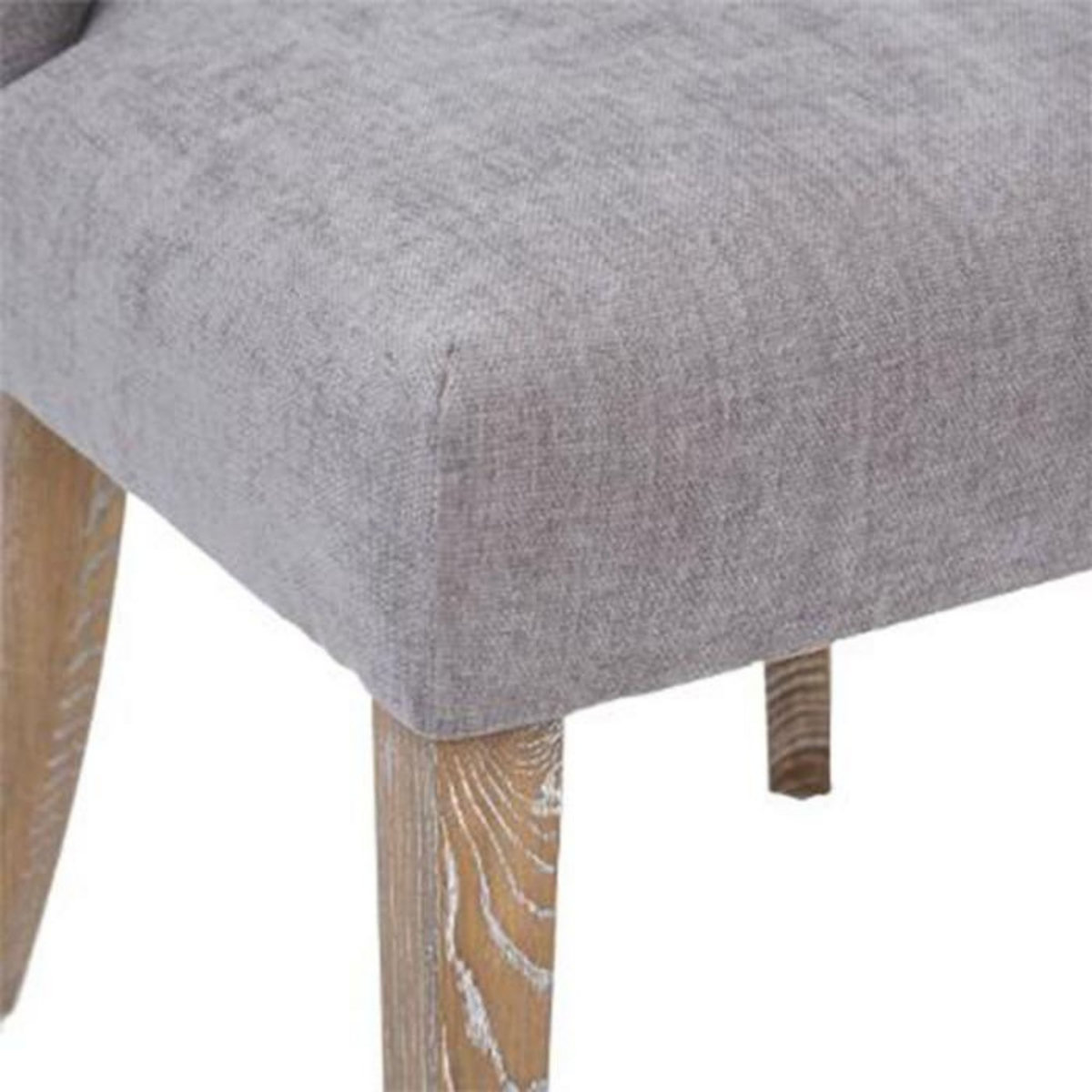 ATMOSPHERA Lot de 2 Chaises Design  Livia  89cm Gris