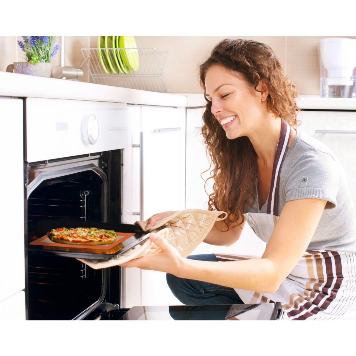 ESSENTIEL B Tapis de cuisson Fibre de verre 40x30 cm