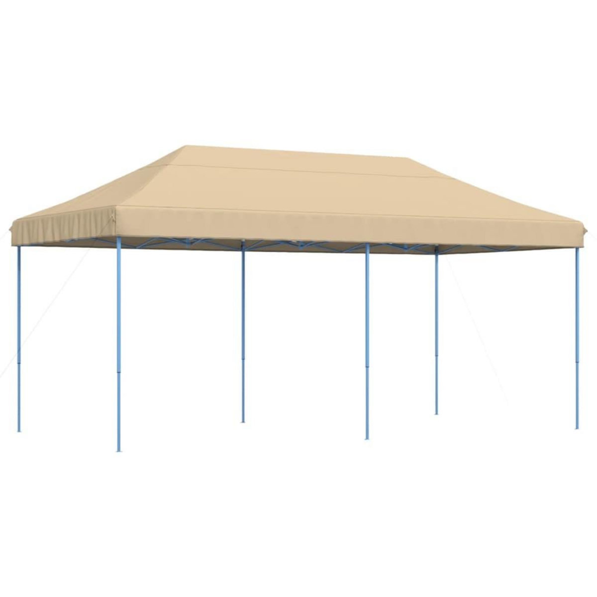 VIDAXL Tente de reception pliable escamotable beige 580x292x315 cm