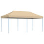 Voir la diapositive 5 : VIDAXL Tente de reception pliable escamotable beige 580x292x315 cm