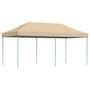 Voir la diapositive 5 : VIDAXL Tente de reception pliable escamotable beige 580x292x315 cm